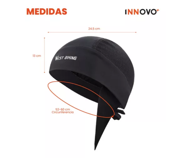 GORRO Para Casco Ciclismo Moto Balaclava